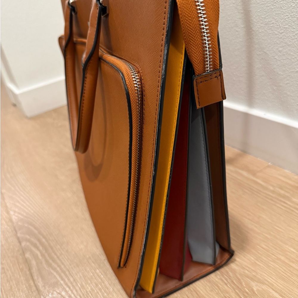 BOSTANTEN Leather Laptop Tote - Picture 4 of 11
